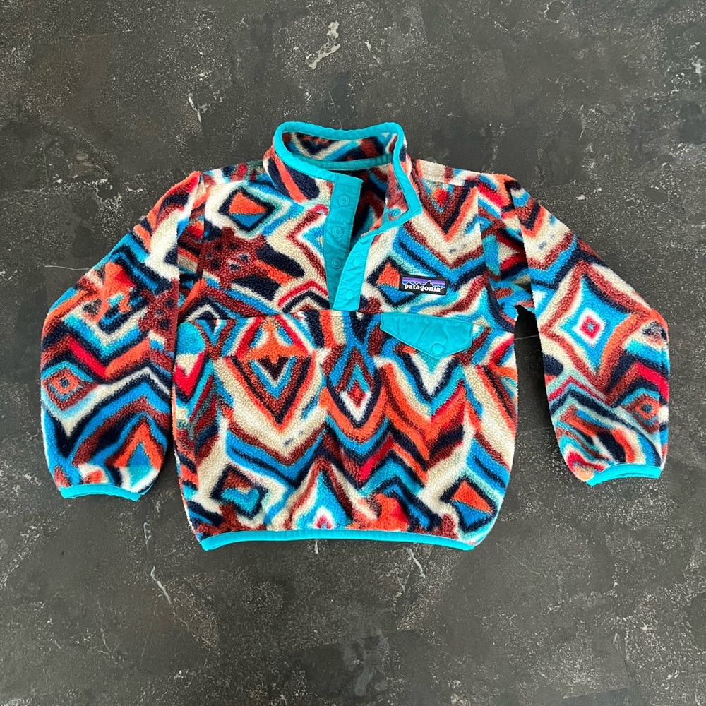 Patagonia toddler Synchilla fleece pullover size 2T